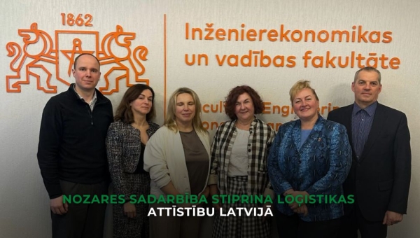 Nozares sadarbība stiprina loģistikas attīstību Latvijā